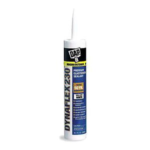 Dap Dynaflex 230 Latex Sealant Brilliant White 10.1fl.oz Dap Dynaflex 230 Latex Sealant Brilliant White 10.1fl.oz